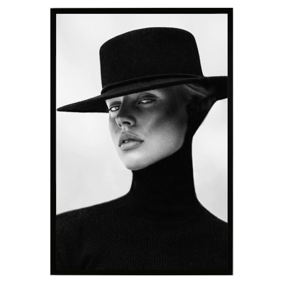 CUADRO IMPRESION MUJER